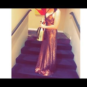 Windsor sparkly long dress